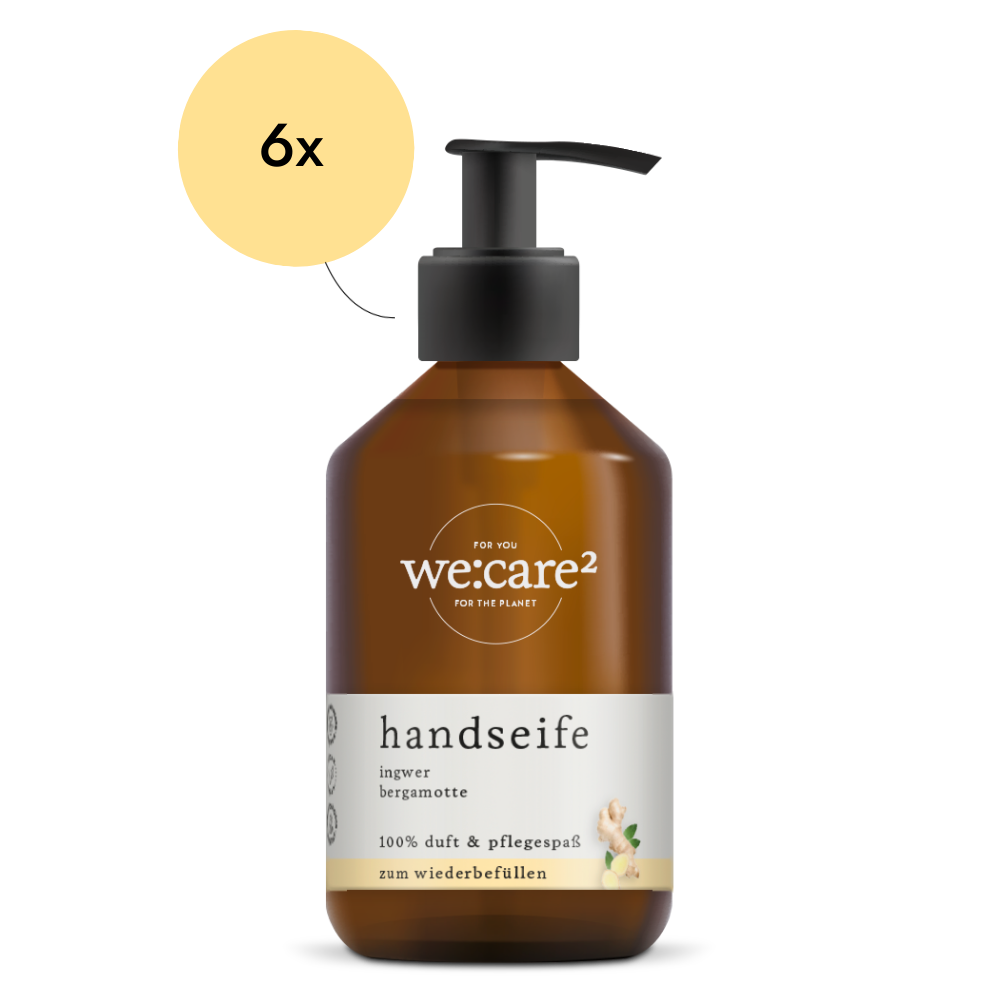 Handseife Ingwer/Bergamotte (6x 250 ml) – Bild 2